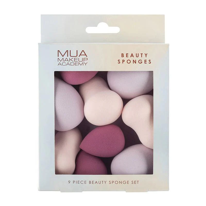 Beauty-Sponges-Box-2023_1800x1800 MUA 9 PIECE MAKEUP SPONGE SET - Image 1