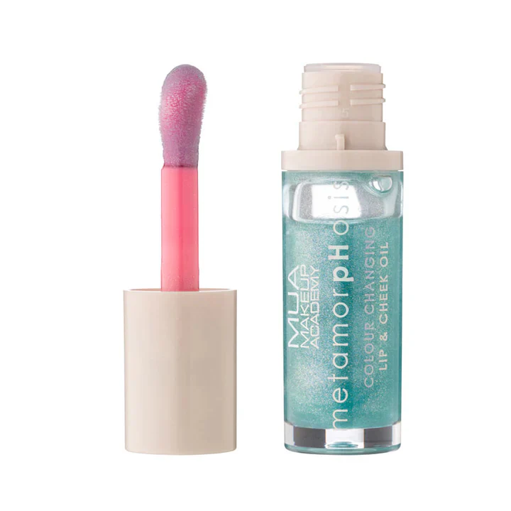 Metamorphosis-Lip-and-Cheek-Oil-Mermaid-Lid-Off_1800x1800 MUA GREECE LIP & CHEEK OIL - Image 1